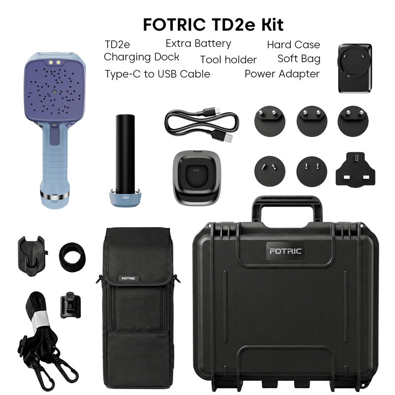 FOTRIC EU Official Store-FOTRIC TD2e Acoustic Imager-