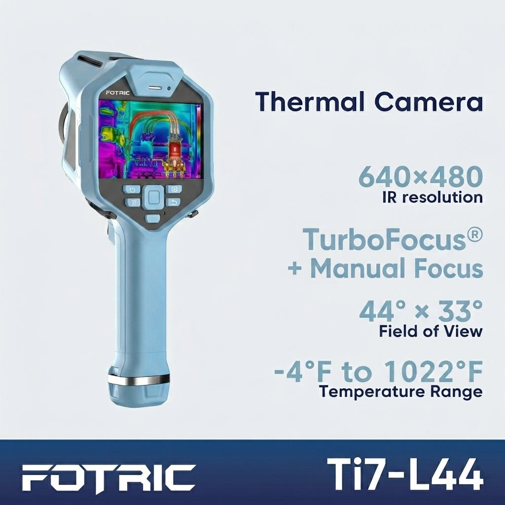 FOTRIC Ti7 Telecamera termica – Vista frontale